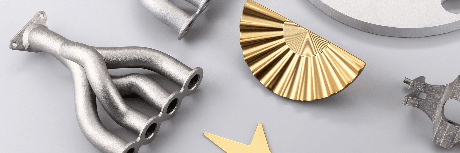 Banner – alle Metall-3D-Druckmaterialien